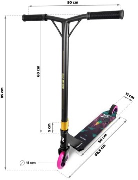 Трюковый самокат SOKE PRO ABEC-9 Y-BAR