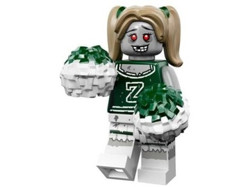 LEGO 71010 Monsters Minifigurki Seria 14 | Zombie Cheerleaderka | col14-8