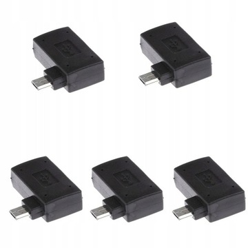 Adapter kątowy 5X Micro USB 2.0 OTG