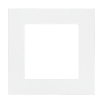 Ramka pojedyncza Biały mat Simon 55 Line - TR1/111