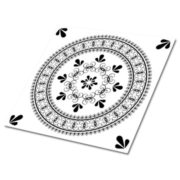 Płytki PCV Samoprzylepne 30x30 cm Wzór orientalny