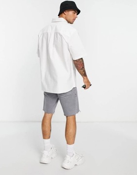 TOPMAN KOSZULA BIAŁA BAWEŁNIANA CASUAL XL 1XNE