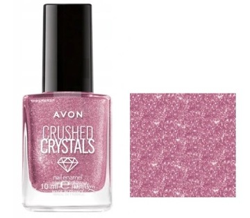 AVON Crushed Crystals Lakier do paznokci Crushed Crystals 3D LILAC PINK