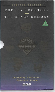 Doctor Who The Five Doctors KASETA VHS x 2