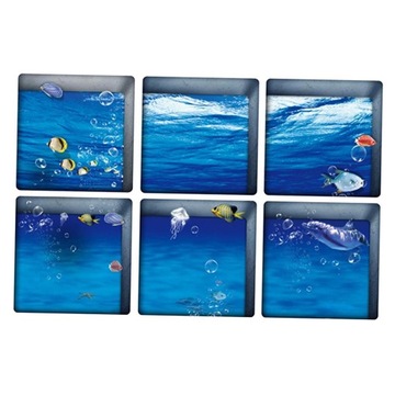 1x самоклеящаяся 3D противоскользящая ванна