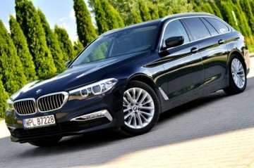 BMW Seria 5 G30-G31 Touring 520d 190KM 2018 BMW 520 520d 190Km Luxury Line Duża Navi Xenon
