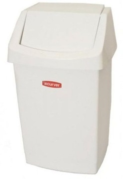 Kosz Uchylny Click-It 15l Biały 173215 CURVER