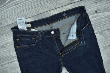 LEVIS Lot 511 Męskie Spodnie Jeansowe Jeansy W33 L34