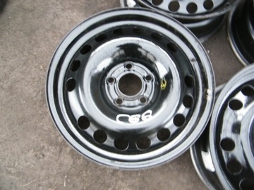 4× DISK OCELOVÝ OPEL OE ASTRA ZAFIRA SIGNUM VECTRA 6.5" X 16" 5X110 ET 37