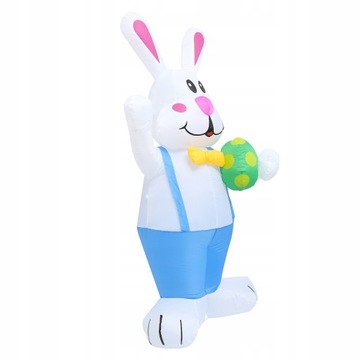 1 комплект надувных украшений пасхального кролика