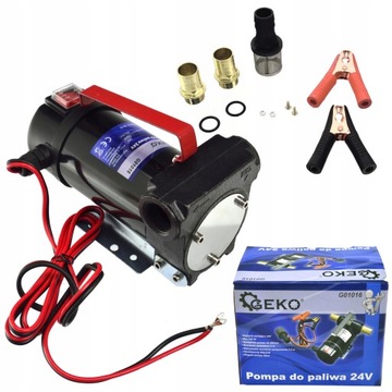 НАСОС СЛИВА ТОПЛИВА 24В 12В