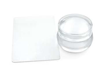 ГЕЛЕВОЙ ШТАМП ДЛЯ ФРЕНЧА ДЛЯ УЗОРОВ + ГРЕБЕНОК