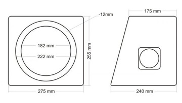 GLADEN RS-08 NAJLEPSZY SUBWOOFER W KLASIE DO 600ZŁ