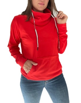 Bluza damska kangurka z kapturem polar kolory r. M
