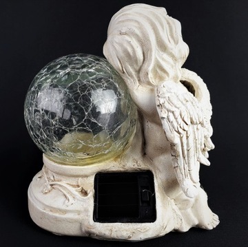 АНГЕЛ АНГЕЛ СВЕТОДИОДНАЯ СОЛНЕЧНАЯ ФИГУРКА СВЕЧА ШАР ДЕКОРАТИВНАЯ СОЛНЕЧНАЯ ПАНЕЛЬ