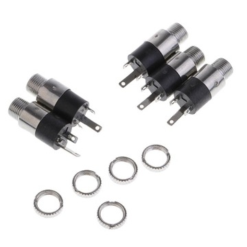 Новая позолоченная стерео аудиопанель диаметром 3,5 мм