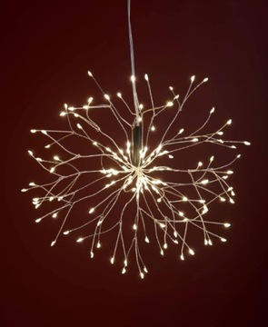 Подвесное украшение со светодиодной звездочкой, лампа-таймер GIRLANDA