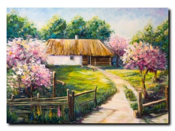 Картина на холсте, пейзаж пейзаж, 50х75.