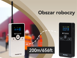 Retekess TT116 System Przewodnika, System Interpretacji Językowej, 200m
