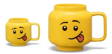 МАЛЕНЬКАЯ КЕРАМИЧЕСКАЯ КРУЖКА LEGO — ТУПОЙ ЯЗЫК, 255 МЛ