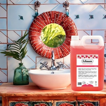 МЫЛО-ПЕНА МАЛИНОВОЕ ДЛЯ ПЕНЯЩИХСЯ ДОЗАТОРОВ 5Л