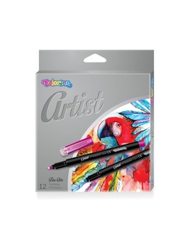 Cienkopisy Colorino Artist 12 kolorów