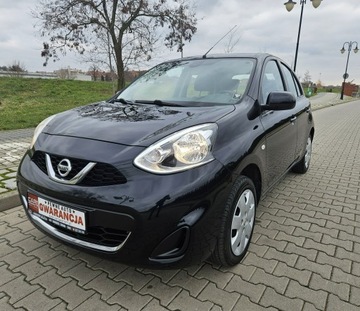Nissan Micra IV Hatchback 5d Facelifting 1.2 80KM 2015 Nissan Micra 1.2i 80KM Zadbany SerwisRata450zł, zdjęcie 1