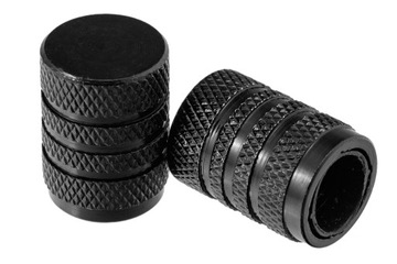 KAPTUREK WENTYLA ALUMINIOWY OZDOBNY - CZARNY 2 SZTUKI