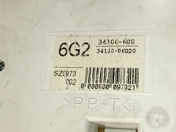 PŘÍSTROJOVÁ DESKA BUDÍKY SUZUKI IGNIS SUBARU JE G3X 03-07 34100-86G20