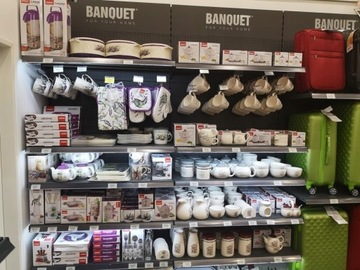 CERAMICZNY pojemnik z klipsem żywność HOME 450ml