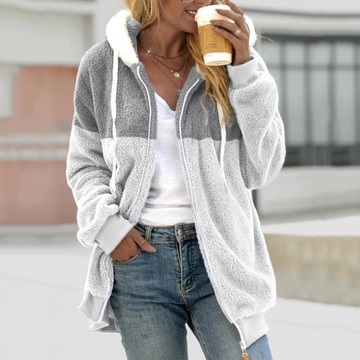 Hooded Loose Jacket Women Casual Oversized New Aut