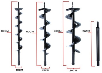 БУРА ДЛЯ ПОЧВЫ RITCH БЕНЗИНОВАЯ БУРА 3 БУРА
