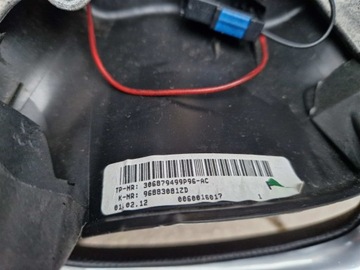 CITROEN C3 II DS3 VOLANT KŮŽE CHRÓM 96883881ZD 09-2016