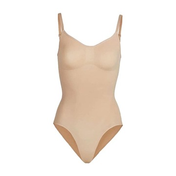 Body Shapewear, Full Body XXXL Brązowe