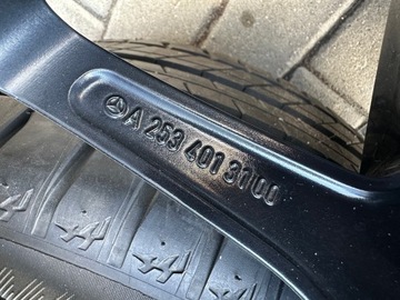 19" KOLA RÁFKY PNEUMATIKY LETNÍ MERCEDES GLC 253 X253 235/55/19 + 255/50/19