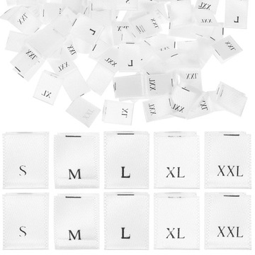 Crafts Costume Size Labels Number 500 Pcs
