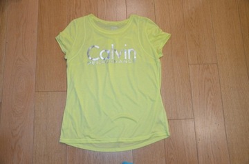 Calvin Klein t-shirt r. M neonowa