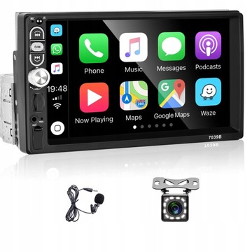 АВТОМОБИЛЬНЫЙ РАДИО 1 DIN ANDROID USB КАМЕРА ЗАДНЕГО НАЗНАЧЕНИЯ