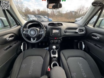Jeep Renegade SUV 1.4 MultiAir 140KM 2017 Jeep Renegade 1.4 Turbo benzyna Szwajcaria Serwis na start ZAREJESTROWAN, zdjęcie 34