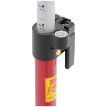 ТЕЛЕСКОПИЧЕСКАЯ ВЕШКА ДЛЯ ДАЛЬНОМЕРНОЙ ПРИЗМЫ, ЗАМОК