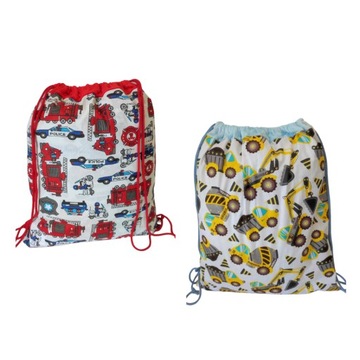 Мешок для постельного белья в детский сад 50х60, Минки туннель, Выкройки именной бирок