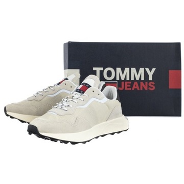 Buty Sneakersy Tommy Hilfiger Runner Beżowe