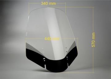 Стекло DL 1000 V-Strom 2004-2014 гг., Туристическое стекло