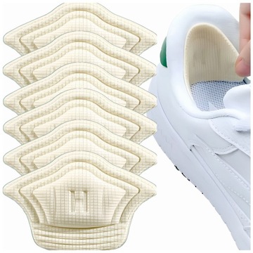 6x WKŁADKI DUŻYCH BUTÓW OTARCIA ZAPIĘTKI PIANKOWE WKLEJANE ZESTAW ZAPIĘTEK