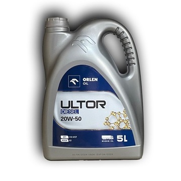 Olej Silnikowy Mineralny Wielosezonowy Orlen Oil ULTOR DIESEL 20W-50 | 20L