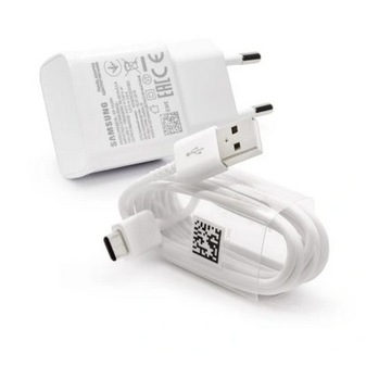 Oryginalna Ładowarka Samsung Szybka 15W + Długi Kabel biała S10 A15 A35 A40