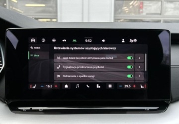 Skoda Octavia IV Liftback 1.5 TSI EVO 150KM 2024 Skoda Octavia Selection komplet opon, Podgrzewane fotele, Kamera cofania,, zdjęcie 29