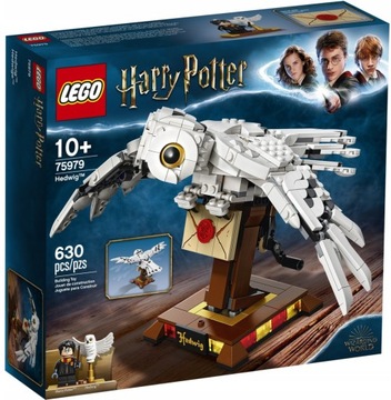 LEGO Harry Potter 75979 HEDWIGA Ruchoma Sowa Ptak