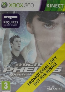 MICHAEL PHELPS PUSH THE LIMIT XBOX 360