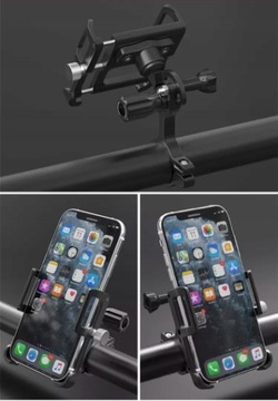 АЛЮМИНИЕВЫЙ ДЕРЖАТЕЛЬ ДЛЯ ВЕЛОСИПЕДА ДЛЯ ТЕЛЕФОНА GUB PLUS 15